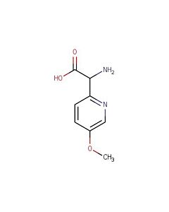 Astatech 2-AMINO-2-(5-METHOXY(2-PYRIDYL))ACETIC ACID; 0.25G; Purity 95%; MDL-MFCD20478287
